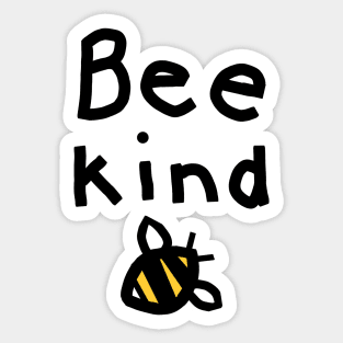 Honey Bee says Be Kind Sticker